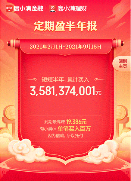 度小满定期盈首份运作报告:180天系列平均年化收益率6.79%